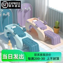 Childrens shampoo artifact reclining chair pregnant women adult shampoo chair adult child baby shampoo bed foldable home