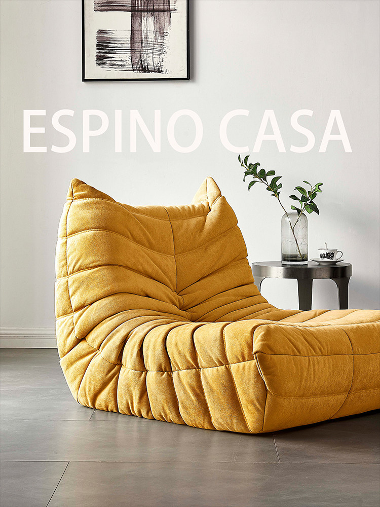 Fur Caterpillar Floor Sloth Sofa Small Family Type Creative Deer Leather Suede Casual Single Deck Chair Mesh Red Sofa Light Extravagant