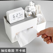 Desktop storage tissue box drawston dormitory home storage box ins multifunctional pen holder student sundries sorting