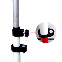 Aluminum alloy 2 meters to middle rod 5 meters to middle rod station instrument prism measured high precision in construction engineering indoor and outdoor