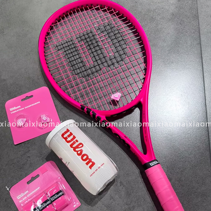 [Domestic Stock] Mai / Wilson Clash V2 Paris Limited Edition Professional Tennis Racket Neon Racket