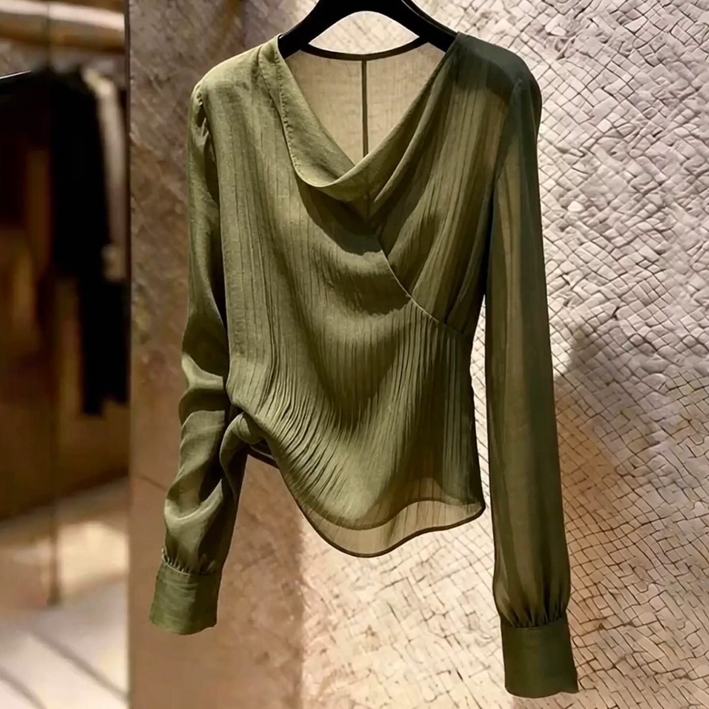 洋气减龄超火上衣女2026夏季新款高端老钱风气质简约时尚大码女装