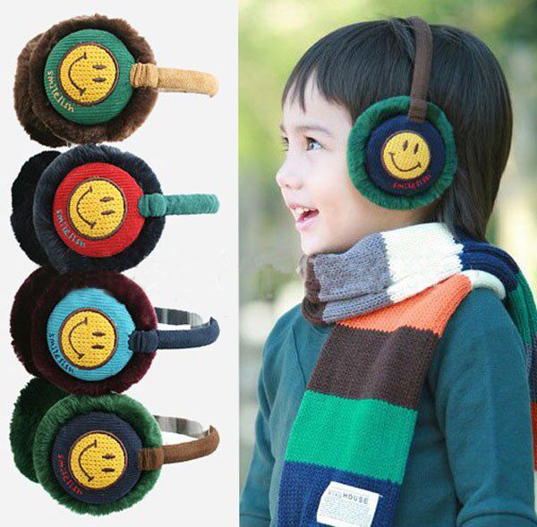 Children's ear warmers boys and girls earmuffs antifreeze baby earmuffs winter warm and cold protection ears ear warmers cute students
