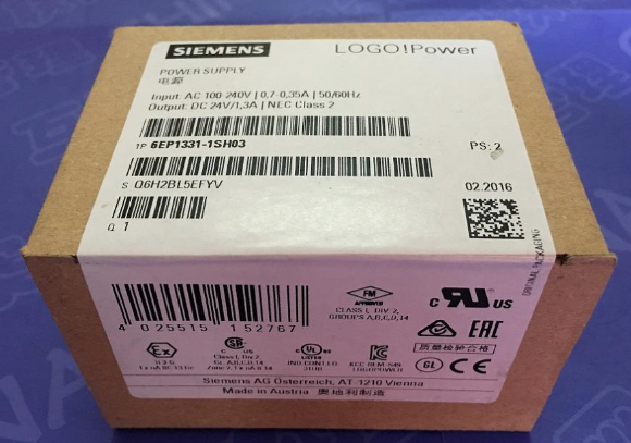 New Siemens 6EP1331-1SH03 logo power supply 24 V 1 3 A regulated power supply spot
