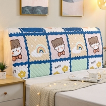 Headboard Hood Clip Cotton Children Princess Style Woman Wood Bed Girl Thickening Clip Cotton Dust Proof Real Soft Bag Eurostyle Backrest