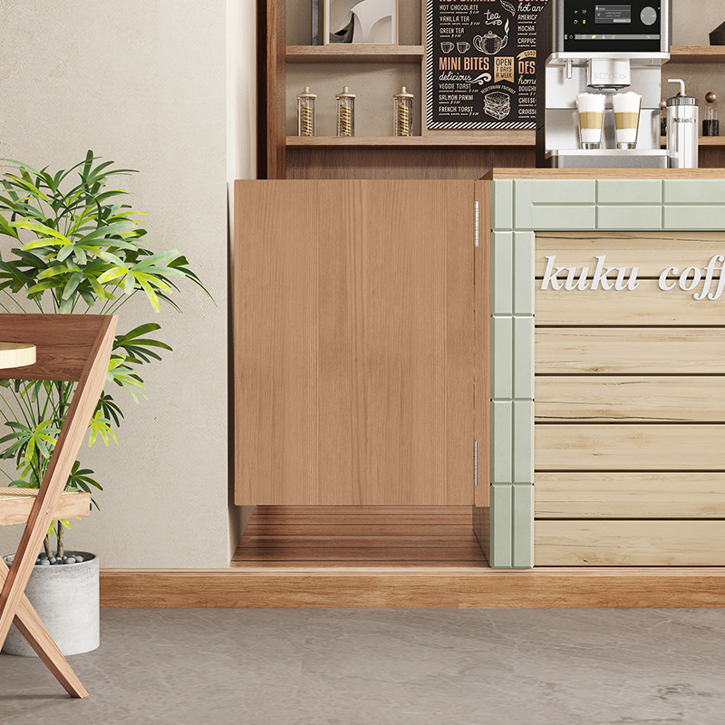 Casual Solid Wood Bar Half Door Half Wall Partition Half Waist Door Partition Door Bar Door Denim Door Single Fan Small Wooden Door