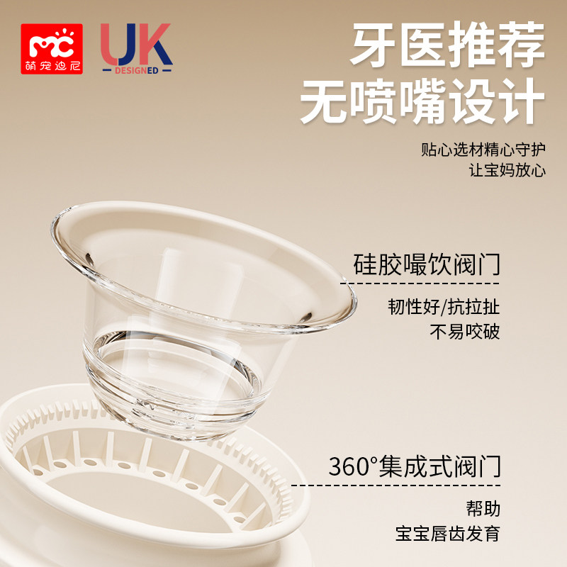 Suitable for Shixi Baby Bottle Accessories, Direct Drinking Straw, Sippy Cup Lid, Universal for Four Types of Baby Learning to Drink, Replacement Nipple Accessories