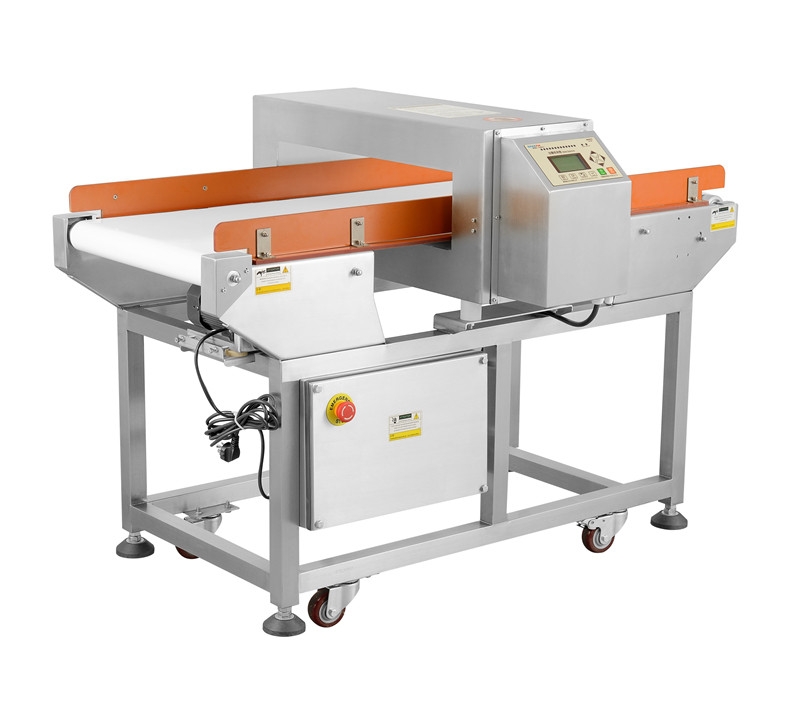 Food High Precision Conveyor Belt Type Metal Detector Metal Detector Fast Food Sauce Meat Products Bean Sandbag