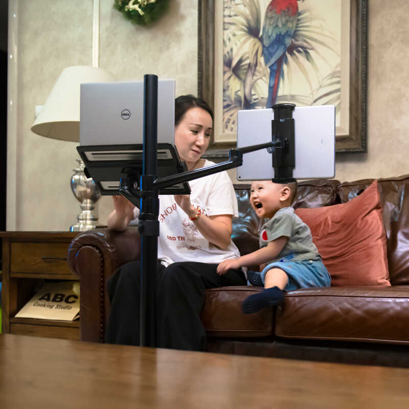 침대노트북거치대