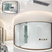 Electronically controlled atomized glass film intelligent dimming glass projection energized highly transparent electronic color-changing glass film office partition