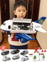 New childrens aircraft Toys more than three years old Baby small car model suit Boy supersize resistant to fall electric