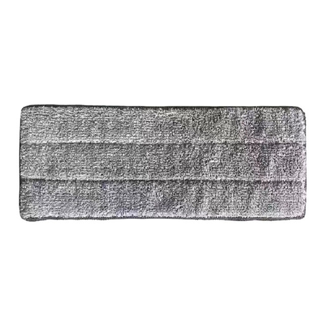Scratch-Free No-Wash Flat Mop Replacement Cloth Single/Double Head Lazy Mop Dust Pusher Cloth Magic Tape Type