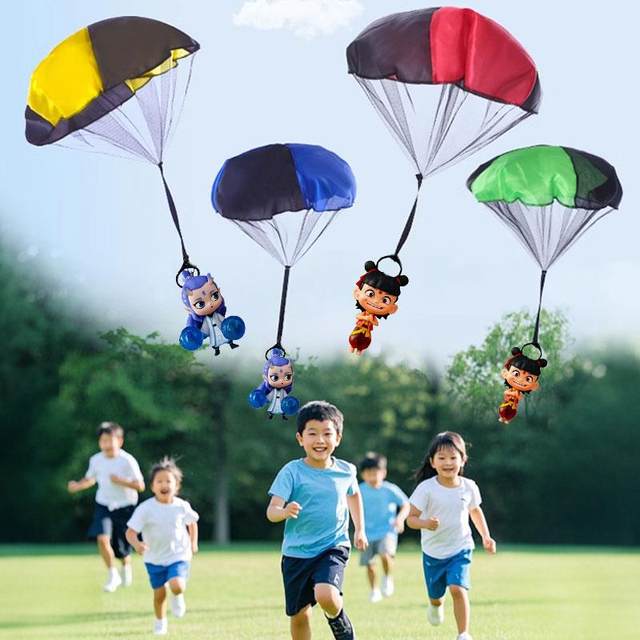 Children's Sensory Training Equipment: Ao Bing Parachute, Parent-Child Hand-Thrown Outdoor Toy for Boys and Girls to Expend Energy