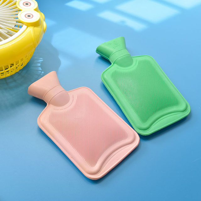 Shanghai's Time-Honored Brand Thickened Rubber Hot Water Bottle for Children and Adults, Available in Large and Small Sizes, Water-Fillable Hand Warmer