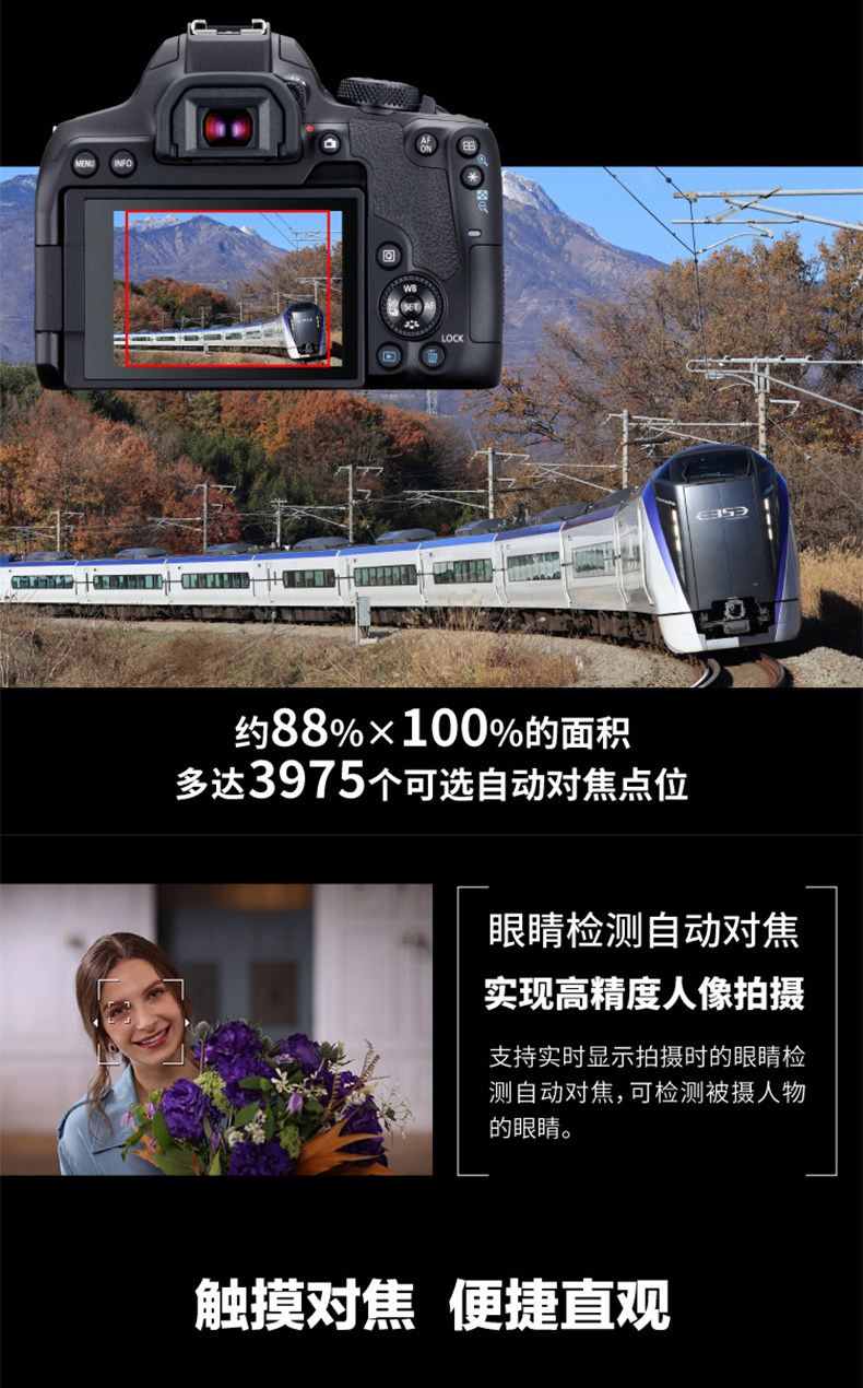 Частный предприниматель канон Canon EOS 850D зеркальные камера 18-55 стандарт объектив комплект специальность 