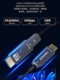 HDMI Cable 2.1 High-Definition Optical Fiber Cable for Engineering Conduit 8K Embedded Separate Type Large and Small Head Micro Data Cable for Camera