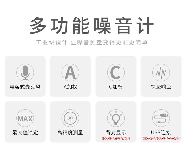 Xima Decibel Meter Chuyên Nghiệp Máy Kiểm Tra Tiếng Ồn Dụng Cụ Đo Tiếng Ồn Hộ Gia Đình Đo Tiếng Ồn Mức Âm Thanh Phát Hiện Âm Lượng