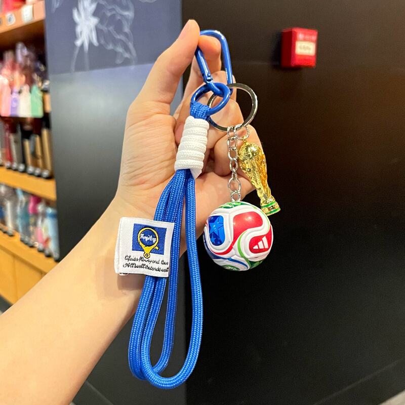 2026 World Football Cup Keychain, Fifa Trophy Football Key Ring, Sports Peripheral Gift Bag Pendant 2026 World Football Cup Keychain, Fifa Trophy Football Key Ring, Sports Peripheral Gift Bag Pendant