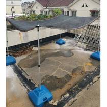 Courtyard sunshade net support rod sunshade net fixed rod sunscreen net support rod plant sunshade net column terrace