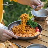 Biwei блюдо из чистого титана, походная тарелка для кемпинга, блюдо для соуса, посуда для приправ, набор из 6 предметов, овощное блюдо, блюдо для супа, миска для риса, для кемпинга