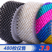 Color clothing positioning large head needle fixed pin pin positioning needle manual needle needle pearl stereotype needle