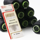 Домохозяйственная черно -белая швейная одежда для одежды игольная линия коробка сет