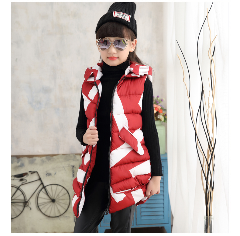 Áo khoác bé gái 2018 xuân hè mới Áo khoác cotton cho bé gái Áo bé gái dày áo ngoài mặc ngoài áo gile thu đông cho bé trai