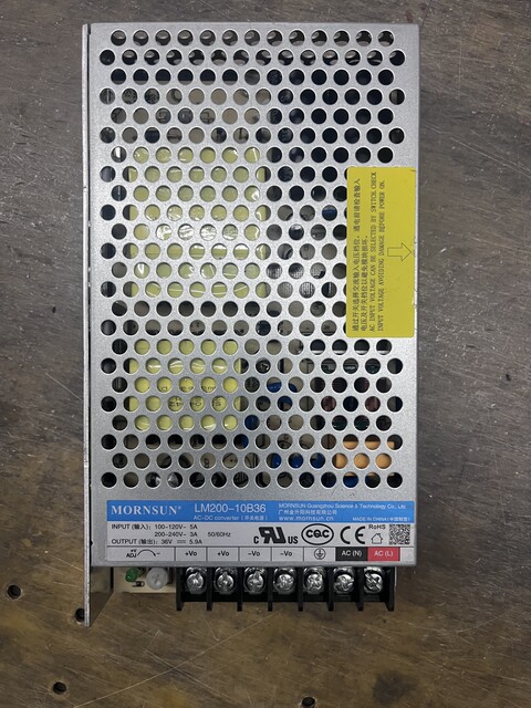 Jinshengyang LM200-10B36 switching power supply 36V200W is guaranteed to be authentic and 90% new