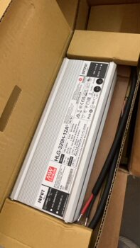 Hlg-320H-12A Lighting Power Supply 12V22A Guaranteed Genuine Taiwan Mean Well Quality