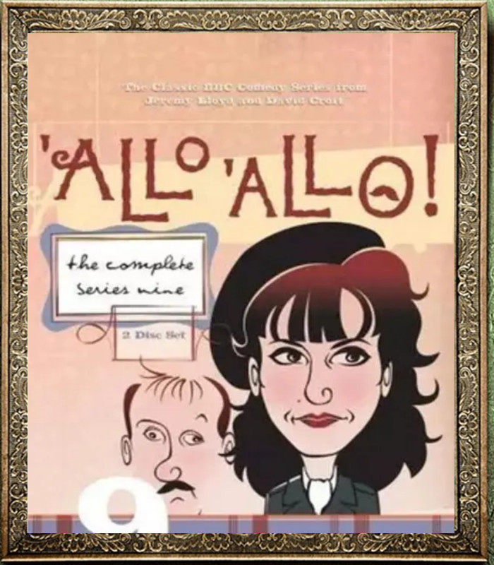 Play in English drama France's small pavilion Allo Allo1-9 season China-UK propaganda painting