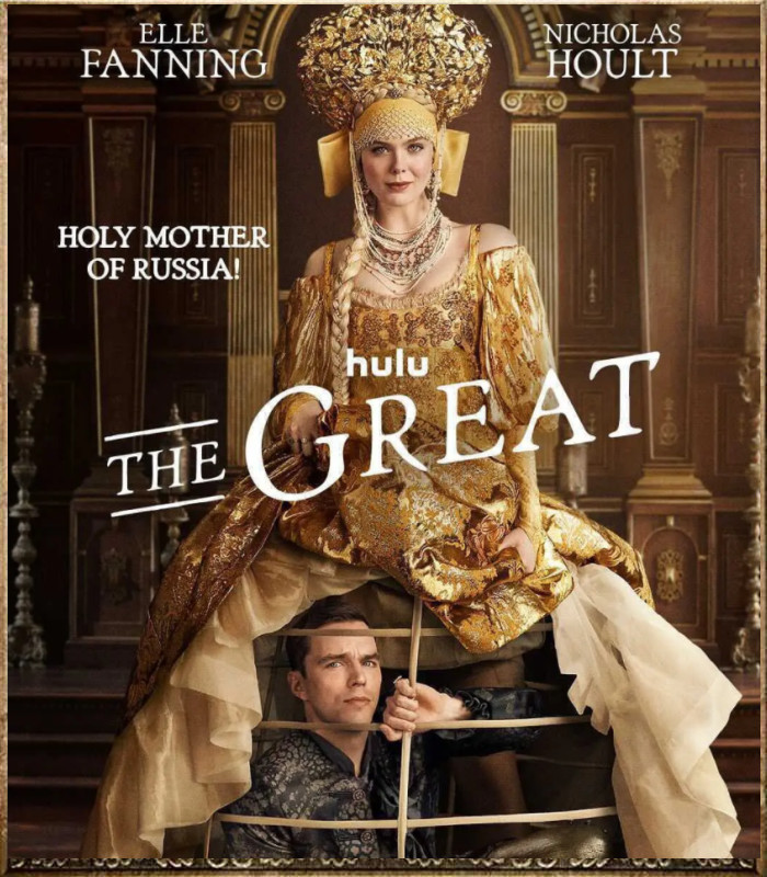 Beauty drama Catherine the Great Leaf Caterina the Great The Great1-2 Ji Ji Sino-British propaganda painting
