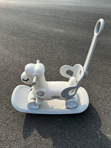 Rocking horse yo-yo car 2-in-1 baby infant twist car 3 to 6 years old childrens birthday gift toy car