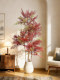 Simulated Green Plant, Nandina Bamboo, High-End Indoor Living Room, Large Luxury Imitation Flower Plant, Floor-Standing Decoration Next to the Sofa