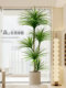 High-End Luxury Artificial Green Plant, Dragon Blood Tree, Indoor Living Room Large Artificial Plant Potted Floor-Standing Decoration