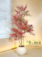 Simulated Green Plants, High-End Light Luxury Nandina Bamboo Indoor Ornaments, Floor-Standing Decoration, High-Quality Bionic Green Plant Potted Plants
