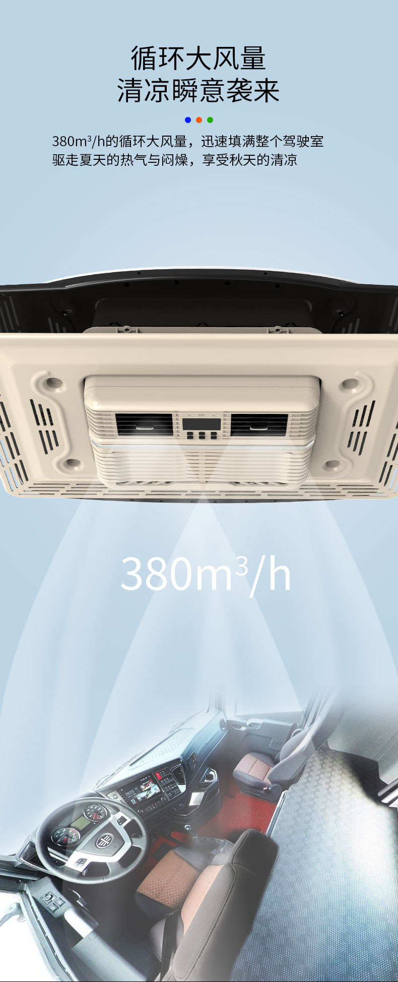 Truck Parking Air Conditioner 24V Top-Mounted Integrated Unit Car 12v Refrigeration
