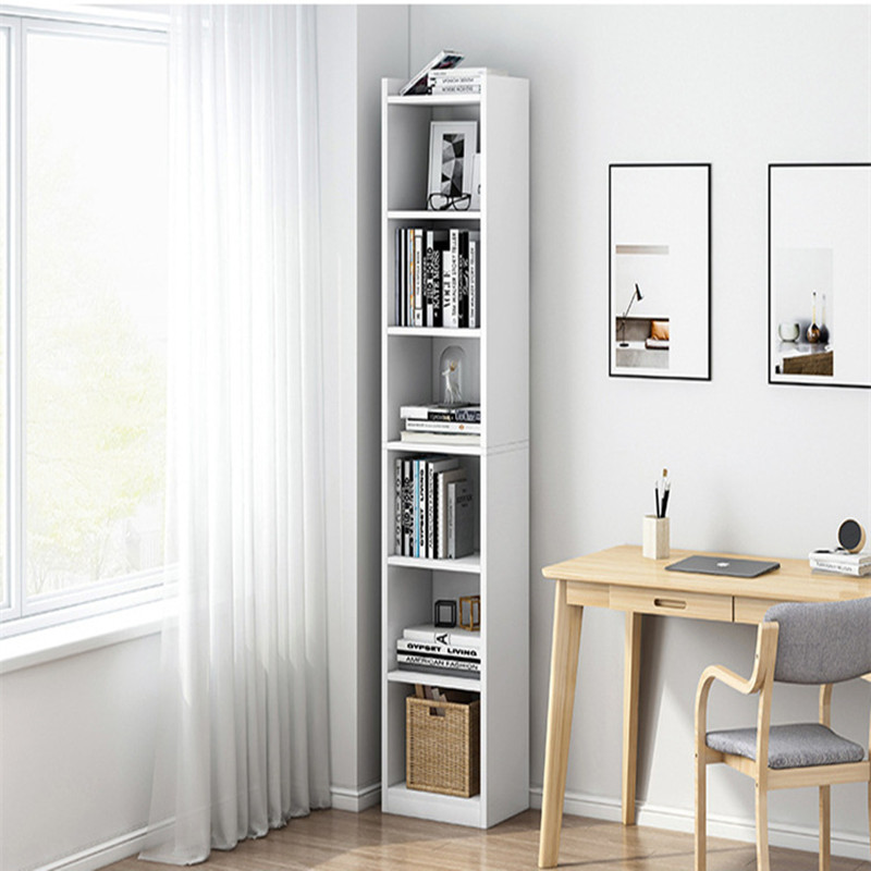 Bookshelves Shelf Floor Clamps Sewn Home Simple Corner Slit Storage Cabinet Cabinet Bookcase Cabinet Bookcase Locker