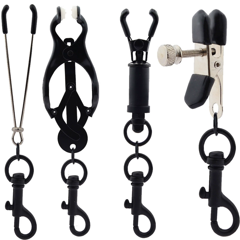 Đồ chơi BDSM  Đồ chơi tình dục SM núm vú kẹp kim loại đồ chơi tình dục nam nữ cặp đôi giường tình dục sản phẩm trọng lượng bóng trọng lượng mặt dây chuyền âm đạo kẹp Bán kẹp vú Kẹp đầu Ngực Giá Tốt