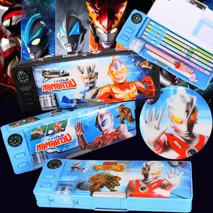 2021 new Altman pencil box pencil eat chicken boy children kindergarten multi-functional primary school students large capacity