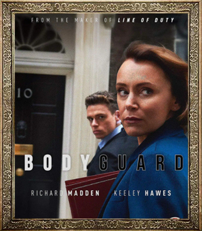 English drama bodyguard's first quarter Bodyguard domestic bodyguard, China-UK propaganda painting