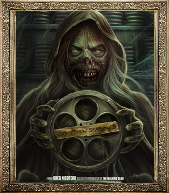 US Drama Ghost shows up for 1-3 season Creepshow UK-China propaganda painting