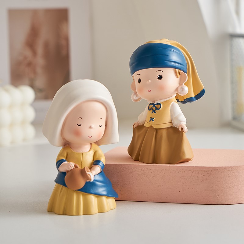 ins wind Japanese art sense of healing department small objects office good things computer desktop decoration decorations