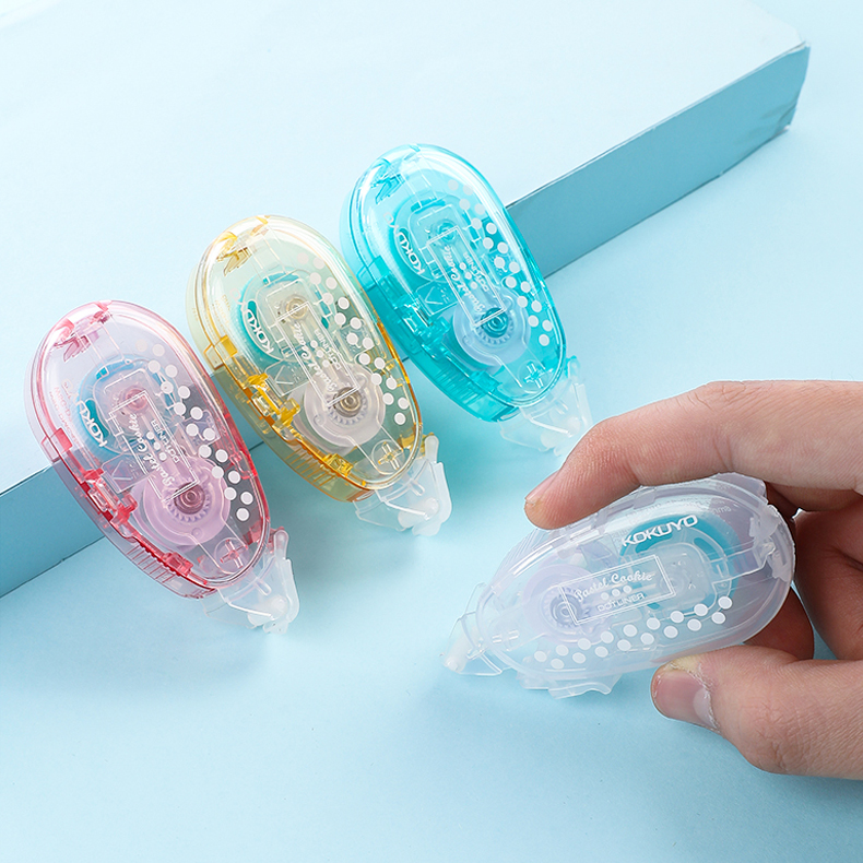 Japan's KOYUYO national reputation light color cookie dot glue dot glue students use dot glue hand account with multi-functional transparent dot glue convenient and removable glue