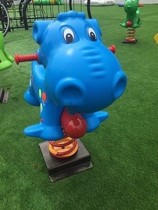 Kindergarten outdoor park community childrens rocking horse outdoor amusement facilities double spring seesaw rocking fun
