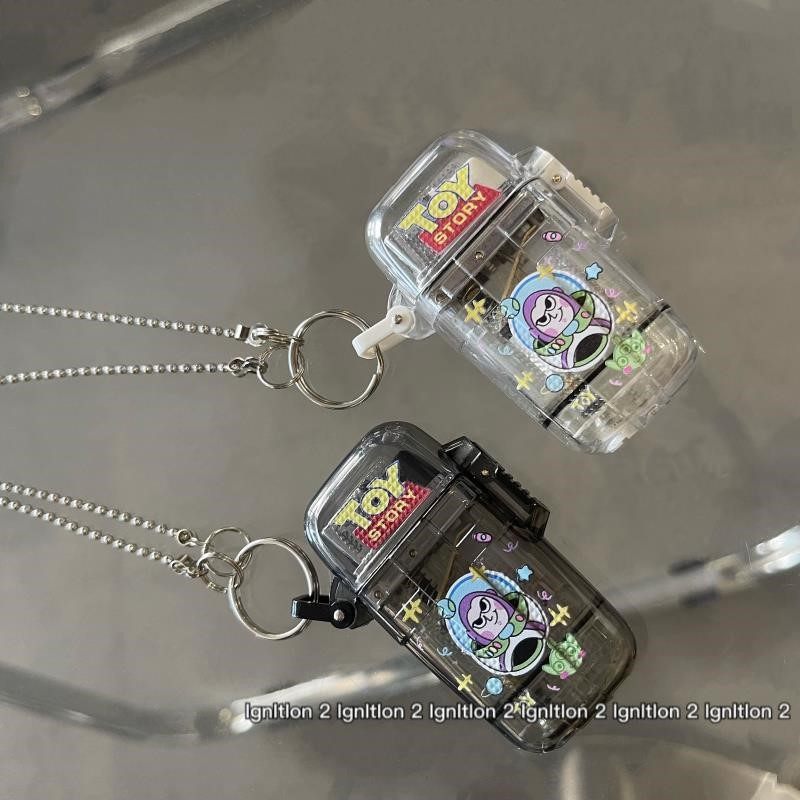 Bass Light Years Lighter Fly Sky Small Policewoman Flowers Pink Flame Sending Boyfriend Personality Creative Cigarette Lighter Tide 