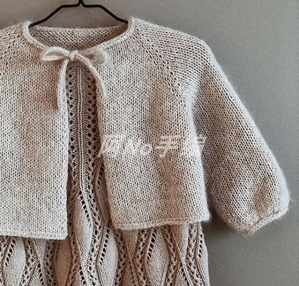 Audrey neckline Laces Temperament children's cardiopulite Ano Chinese weaving illustration Unwritten notes