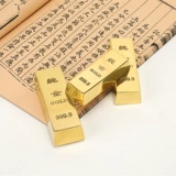 [Школа Цин] Весь медный твердый духовой город, медный город, медный город, латунный золотой батон