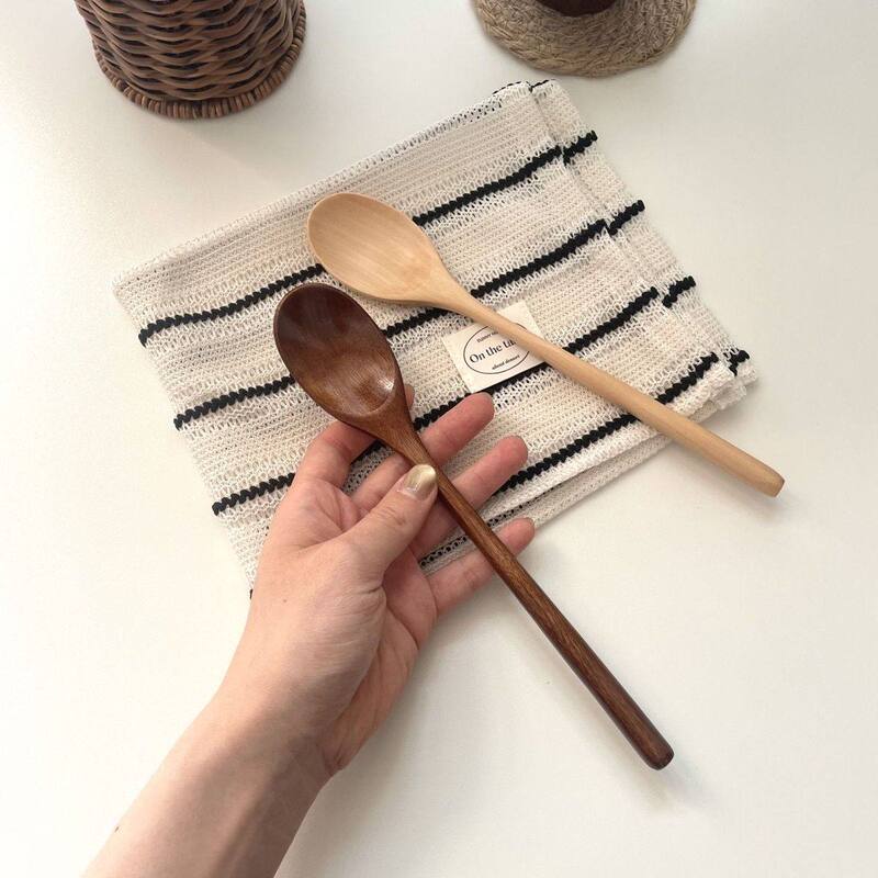 Wooden Spoon ins Piece Dining Spoon Set Household Soup Spoon Tableware Food-Grade Long-Handled Wooden Spoon Same Style as Used by Food Influencers Wooden Spoon ins Piece Dining Spoon Set Household Soup Spoon Tableware Food-Grade Long-Handled Wooden Spoon Same Style as Used by Food Influencers