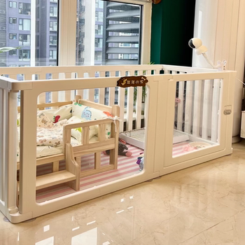 Transparent Dog Fence Acrylic Dog House Fence Indoor Isolation Yorkshire Teddy Small Dog Cage Home Use