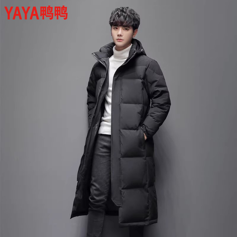 Duck down Jacket, Long Style, Over-The-Knee, Thickened, Unisex, 2026 Winter New Model, White Duck Down, Art Exam School Uniform Coat Duck down Jacket, Long Style, Over-The-Knee, Thickened, Unisex, 2026 Winter New Model, White Duck Down, Art Exam School Uniform Coat